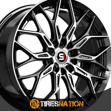 Spec-1 Sp-57 Gloss Black & Machined 18X8 4X100/4X114.3 73.1 38