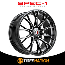 Spec-1 Sp-59 Gloss Black & Machined & Undercut 17X7.5 5X112/5X114.3 73.1 42
