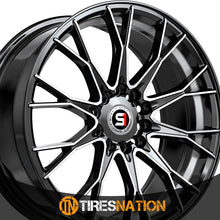 Spec-1 Sp-59 Gloss Black & Machined & Undercut 17X7.5 5X112/5X114.3 73.1 42