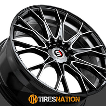 Spec-1 Sp-59 Gloss Black & Machined & Undercut 17X7.5 5X112/5X114.3 73.1 42