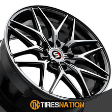 Spec-1 Sp-60 Gloss Black & Machined 18X8 5X114.3/5X120 73.1 38