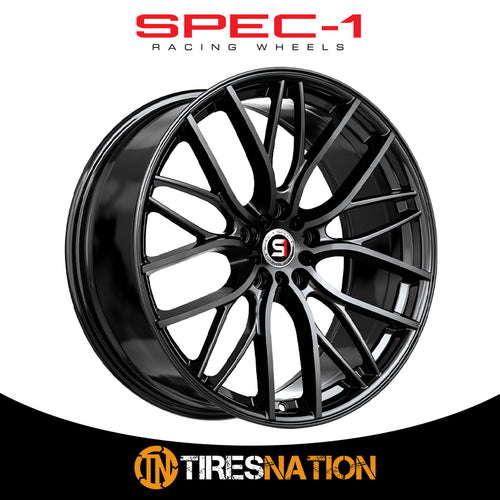 Spec-1 Sp-61 Gloss Black 17X8 4X100/4X114.3 73.1 42