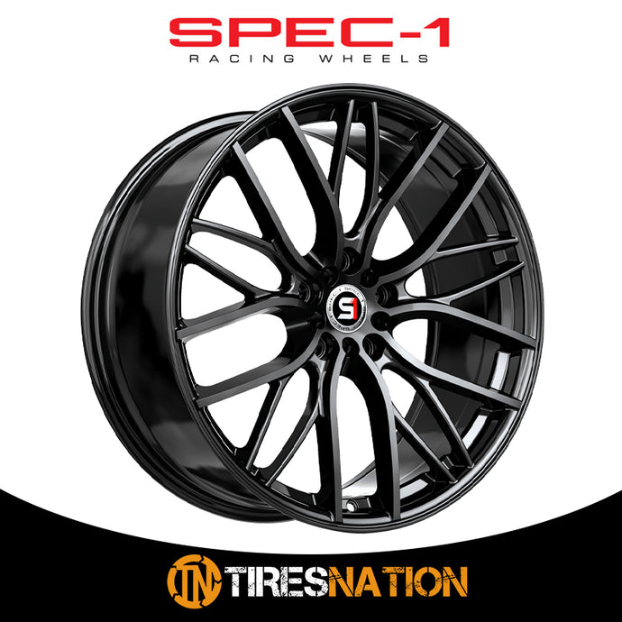 Spec-1 Sp-61 Gloss Black 17X8 4X100/4X114.3 73.1 42