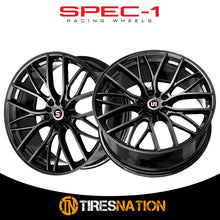 Spec-1 Sp-61 Gloss Black 18X8 4X100/4X114.3 73.1 38