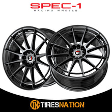 Spec-1 Sp-64 Gloss Black 17X8 5X100/5X114.3 73.1 42