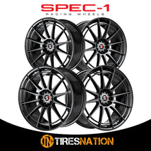 Spec-1 Sp-64 Gloss Black 17X8 5X100/5X114.3 73.1 42
