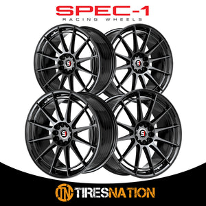 Spec-1 Sp-64 Gloss Black 17X8 5X108/5X114.3 73.1 42