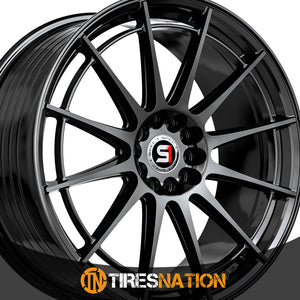 Spec-1 Sp-64 Gloss Black 17X8 5X100/5X114.3 73.1 42