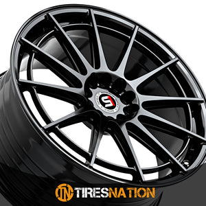 Spec-1 Sp-64 Gloss Black 17X8 5X108/5X114.3 73.1 42
