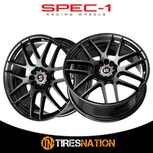 Spec-1 Sp-65 Gloss Black 17X8 5X100/5X114.3 73.1 42