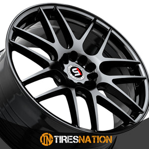 Spec-1 Sp-65 Gloss Black 17X8 5X100/5X114.3 73.1 42