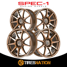 Spec-1 Sp-67 Gloss Bronze 18X8 4X100/4X114.3 73.1 38