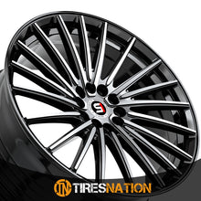 Spec-1 Sp-68 Gloss Black & Machined 17X7.5 5X100/5X114.3 73.1 42