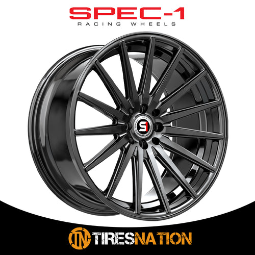 Spec-1 Sp-69 Gloss Black 18X8 4X100/4X114.3 73.1 38