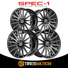 Spec-1 Sp-69 Gloss Black & Milled 18X9 Blank 4X/5X 73.1 42