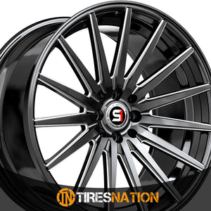 Spec-1 Sp-69 Gloss Black & Milled 18X9 Blank 4X/5X 73.1 42