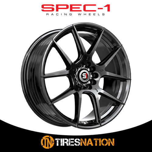Spec-1 Sp-71 Gloss Black 17X8 5X114.3/5X120 73.1 42