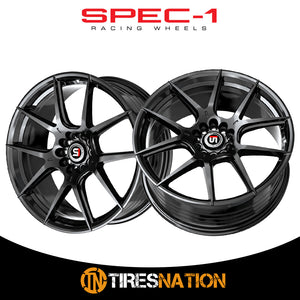 Spec-1 Sp-71 Gloss Black 17X8 5X114.3/5X120 73.1 42