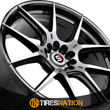 Spec-1 Sp-71 Gloss Black & Machined 17X8 5X100/5X114.3 73.1 42
