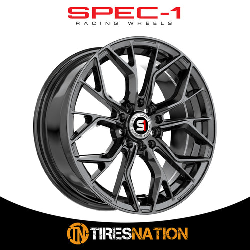 Spec-1 Sp-76 Gloss Black 15X6.5 4X100/4X114.3 73.1 20