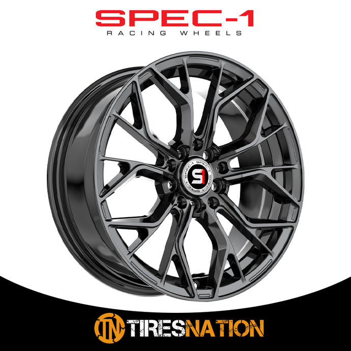 Spec-1 Sp-76 Gloss Black 15X6.5 4X100/4X114.3 73.1 20