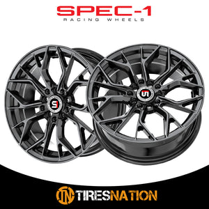 Spec-1 Sp-76 Gloss Black 15X6.5 4X100/4X114.3 73.1 20