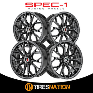 Spec-1 Sp-76 Gloss Black 15X6.5 4X100/4X114.3 73.1 20