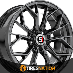 Spec-1 Sp-76 Gloss Black 15X6.5 4X100/4X114.3 73.1 20