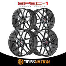 Spec-1 Sp-78 Gloss Black 17X7.5 4X100/4X114.3 73.1 35