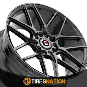 Spec-1 Sp-78 Gloss Black 17X7.5 4X100/4X114.3 73.1 35