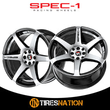 Spec-1 Spt-32 Gloss Black & Machined 18X9 4X100/4X114.3 73.1 38