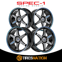 Spec-1 Spt-33 Gloss Black & Blue Line 18X10.5 Blank 4X/5X 73.1 -8