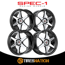 Spec-1 Spt-33 Gloss Black & Machined 18X10.5 Blank 4X/5X 73.1 -8