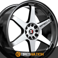 Spec-1 Spt-33 Gloss Black & Machined 18X10.5 Blank 4X/5X 73.1 20