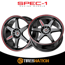 Spec-1 Spt-33 Gloss Black & Red Line 18X10.5 Blank 4X/5X 73.1 -8