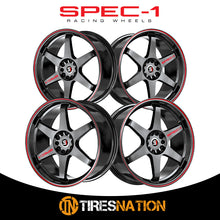 Spec-1 Spt-33 Gloss Black & Red Line 18X10.5 Blank 4X/5X 73.1 -8