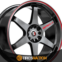 Spec-1 Spt-33 Gloss Black & Red Line 18X10.5 Blank 4X/5X 73.1 -8