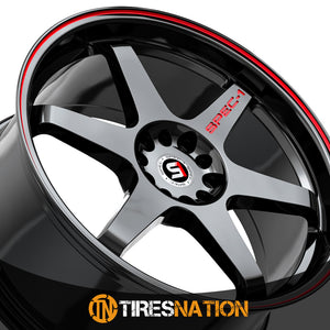 Spec-1 Spt-33 Gloss Black & Red Line 18X10.5 Blank 4X/5X 73.1 -8