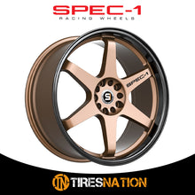 Spec-1 Spt-33 Matte Bronze & Black Lip 17X9 Blank 4X/5X 73.1 42