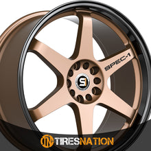Spec-1 Spt-33 Matte Bronze & Black Lip 17X9 Blank 4X/5X 73.1 42