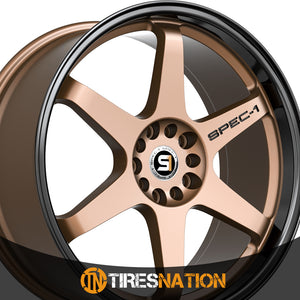 Spec-1 Spt-33 Matte Bronze & Black Lip 17X9 Blank 4X/5X 73.1 42