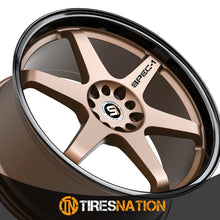 Spec-1 Spt-33 Matte Bronze & Black Lip 17X9 Blank 4X/5X 73.1 42