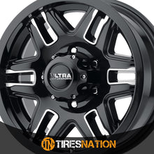 Ultra 053Bk Armageddon 16X6.5 8X6.50 125.00 +00