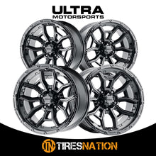 Ultra 125Bk Warmonger 5 17X9 5X5.50 87 -12