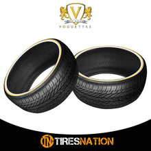 Vogue Custom Built Radial White/Gold 245/35R20 95V Tire