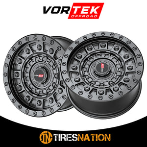 Vortek Vrd-701 Matte Black 18X9 8X165.1/8X170 125.1 -18