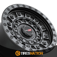 Vortek Vrd-701 Matte Black 18X9 8X165.1/8X170 125.1 -18