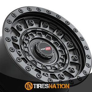Vortek Vrd-701 Matte Black 18X9 8X165.1/8X170 125.1 -18