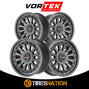 Vortek Vrd-702 Matte Black 18X9 6X135/6X139.7 106.1 0