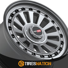 Vortek Vrd-702 Matte Gunmetal With Black Bolts & Lip 18X9 Blank 78.1 12